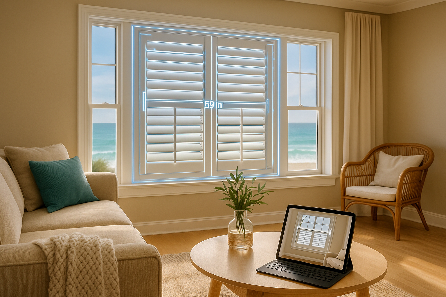 Sunlit Shutters: How Coastal Blinds Boosted Sales with AI Preview
